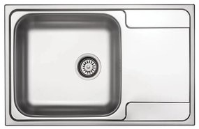 Deante ZEO_011C - Lavello della cucina SOUL 50x79 cm raso