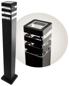 Lampada da esterno SANTA 1xE27/60W/230V IP54 79,5 cm nero