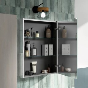 Mobile da bagno sospeso sotto lavabo L 60 x H 72 x P 45 cm bianco, 3 cassetti SENSEA Jnka