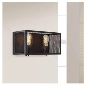 Brilliant - Applique MAZE 2xE27/40W/230V nero