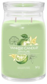 Vanilla Lime, candela in giara grande Yankee Candle