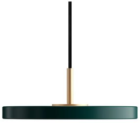 Lampada a sospensione LED verde scuro con paralume in metallo ø 15 cm Asteria Micro - UMAGE