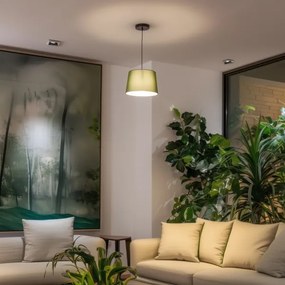 Brilagi - Lampada a sospensione LED CERIA su cavo 1xE27/40W/230V Ø 30 cm verde