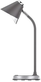 Immax 08972L - Lampada da tavolo LED dimmerabile FINCH LED/9W/12/230V grigio/cromo