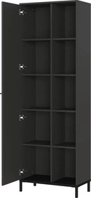 Libreria color antracite 64x190x34 cm Rovigo – Germania