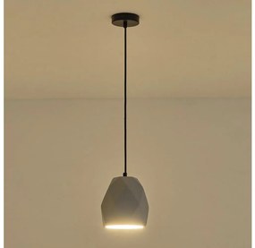 Lampadario a sospensione con filo 1xE27/40W/230V grigio