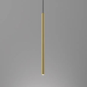 Lampadario a sospensione con filo YORU 1xG9/8W/230V 50 cm ottone
