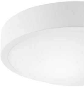 Plafoniera JONAS 1xE27/60W/230V diametro 26 cm bianco