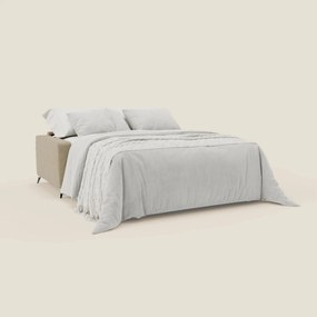 Alaya Divano letto matrimoniale dai morbidi cuscini in tessuto impermeabile T03 beige