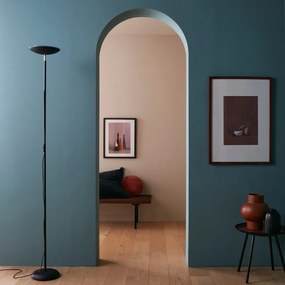 Lampada da terra Launi nero H 178.0cm  Luce bianco caldo 1600 LUMEN, INSPIRE