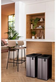 Cestino per la spazzatura in plastica riciclata rosa opaco 54 l Verto Recycle - Curver