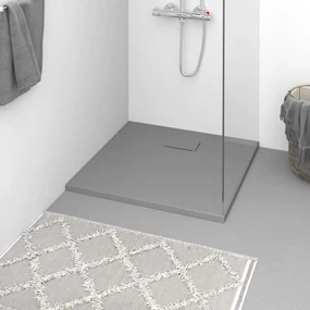 Piatto Doccia İn Smc Grigio 80x80 Cm /