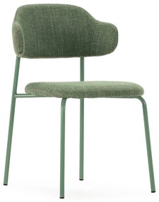 Sedie da pranzo in set verdi 4 pz Adriel – Marckeric