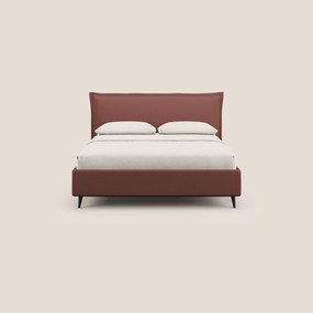 Hans letto contenitore imbottito minimal in tessuto simil cotone impermeabile T19