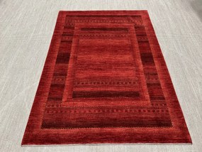 Loribaft Tappeto 180 x 250 Rosso (Iran) Annodato A Mano