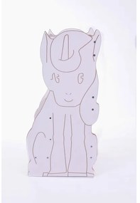 Torre d'apprendimento UNICORN bianco/acero