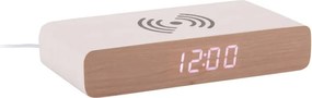 Sveglia digitale con ricarica wireless Retro Flat LED – Karlsson