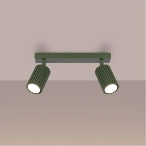 Brilagi - Faretto CRESTO 2xGU10/10W/230V verde