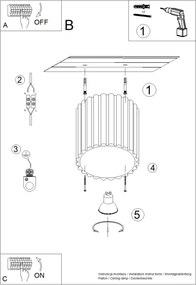 Brilagi - Faretto SFERA 1xGU10/10W/230V Ø 10 cm verde