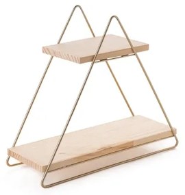 Organizzatore per scaffali 35x40 cm oro