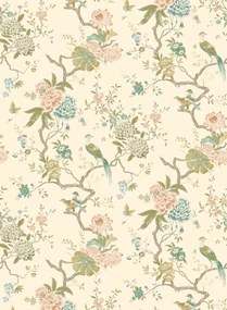 GP & J Baker Carta da parati Oriental Bird - Antique