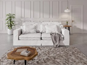 Divano bianco 236 cm Nora – Ropez