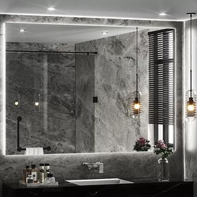 Specchio bagno 80x60 cm retroilluminazione led KAMIL-860 - KAMALU