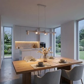 Brilagi - Lampadario a sospensione su cavo SELE 6xGU10/30W/230V bianco