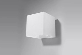 Applique da Parete in Alluminio  QUAD 1 G9 Bianca da Interno