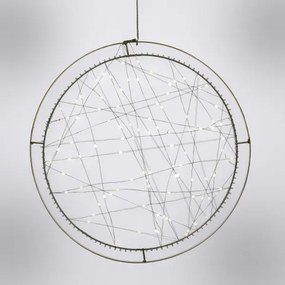 Brilagi - LED Decorazione natalizia da esterno LED/2,6W/230V IP44 cerchio da 46 cm