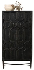 Mobile in legno riciclato nero 75x143 cm Bequest - BePureHome
