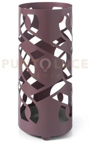 Portaombrelli looma viola ametista in ferro  20x50h cm