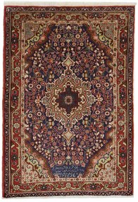 Sarouk Tappeto 100x150 Blu (Iran) Annodato A Mano