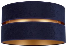 Duolla - Plafoniera DUO 1xE27/15W/230V diametro 40 cm blu/oro