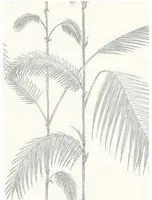 Cole & Son Carta da parati Palm Jungle - Grey/ Ivory