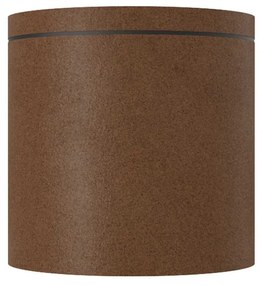 Applique da soffitto IP54 GU10 in Alluminio e Vetro - Corten
