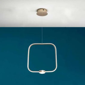 Lampada LED sospensione 28W D32 cm - moderno Oro ALFA Piccolo