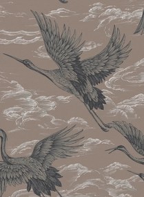 Coordonne Carta da parati Imperial Ibis - Jute