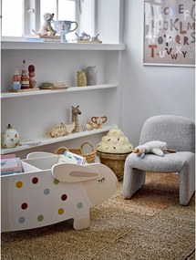 Cesta per giochi da bambino di colore naturale in erba marina ø 28x41 cm Cillie – Bloomingville Mini