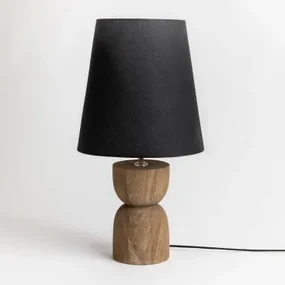 Lampada da tavolo in legno di mango Neirix - SKLUM