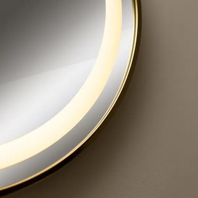 Zuma Line D251801-LED Bagno specchio con retroilluminazione 24W/230V 3000/4000/6000K IP44 oro