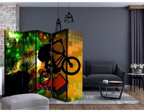 Paravento  Bicycle Tricks II [Room Dividers]  Colore ---, Dimensioni e Misure 225x172