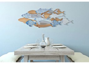 Decorazione da parete in metallo 91x33,5 cm Fish - Mauro Ferretti