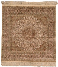 Hereke Tappeto orientale 90 x 90 Beige (Cina) Annodato A Mano