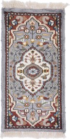 Agra Tappeto orientale 60 x 30 (Indian) Annodato A Mano