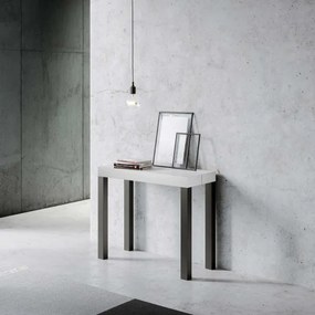 Consolle allungabile 10 persone EVERYDAY SMALL Bianco Frassino