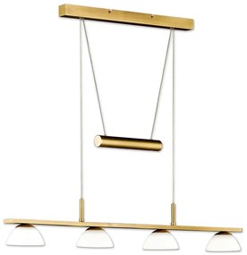 Fischer &amp; Honsel 65054 - Lampadario LED a sospensione con filo VIGO 4xLED/4W/230V