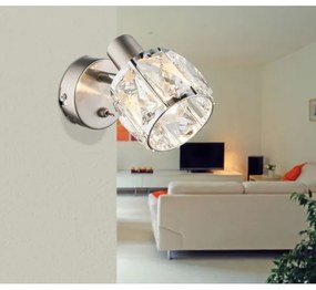 Globo 54356-1 - Luce Spot da parete KRIS 1xE14/40W/230V