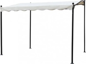 Gazebo Pergola 3x2,5 m in Acciaio Antracite...