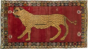 Gabbeh Tappeto persiano 220 x 120 Rosso (Iran) Annodato A Mano